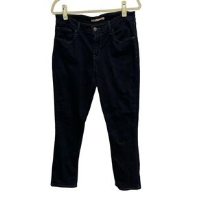 Levi's - Classic Mid Rise Skinny - Size 12 - Dark wash - 29 1/2" Inseam